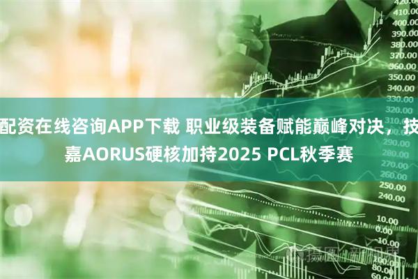 配资在线咨询APP下载 职业级装备赋能巅峰对决，技嘉AORUS硬核加持2025 PCL秋季赛