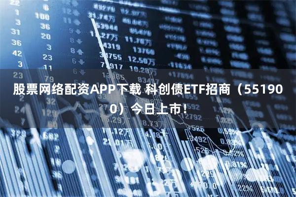 股票网络配资APP下载 科创债ETF招商（551900）今日上市！